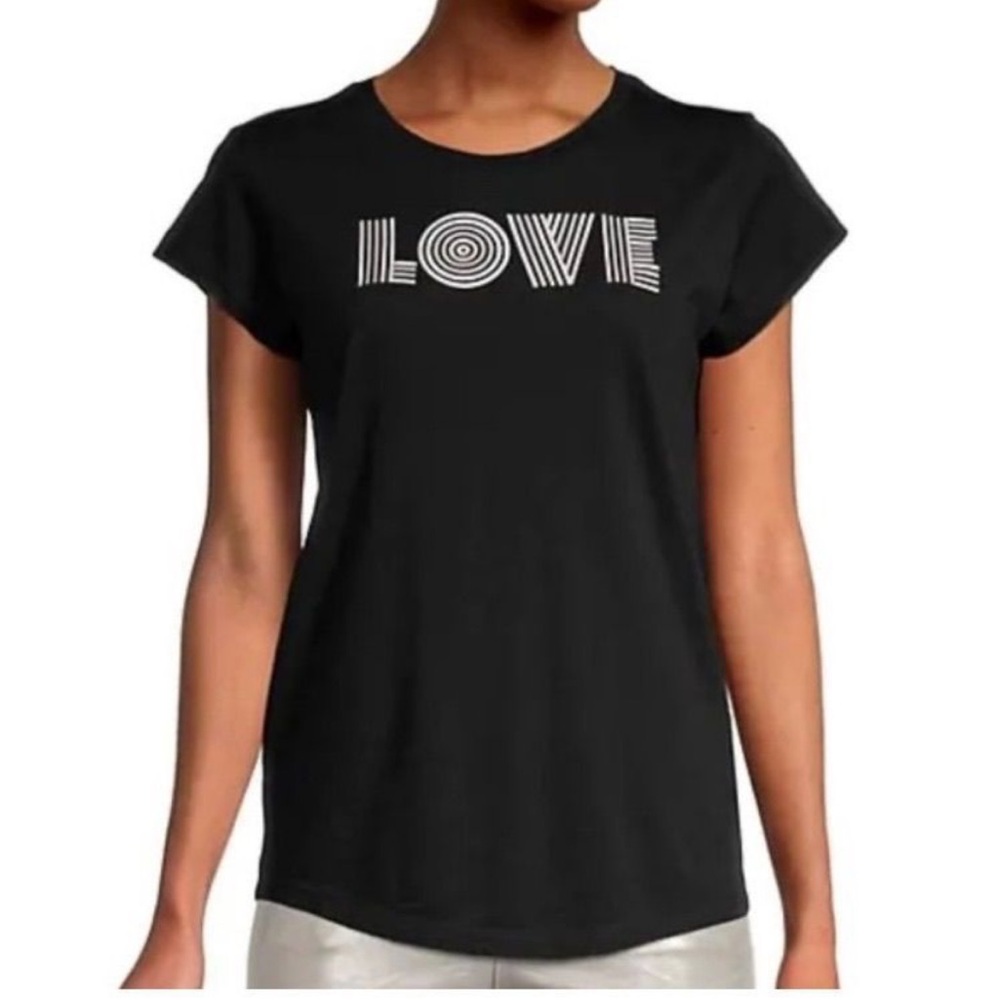 Zadig & Voltaire Love Graphic Tee, size XS